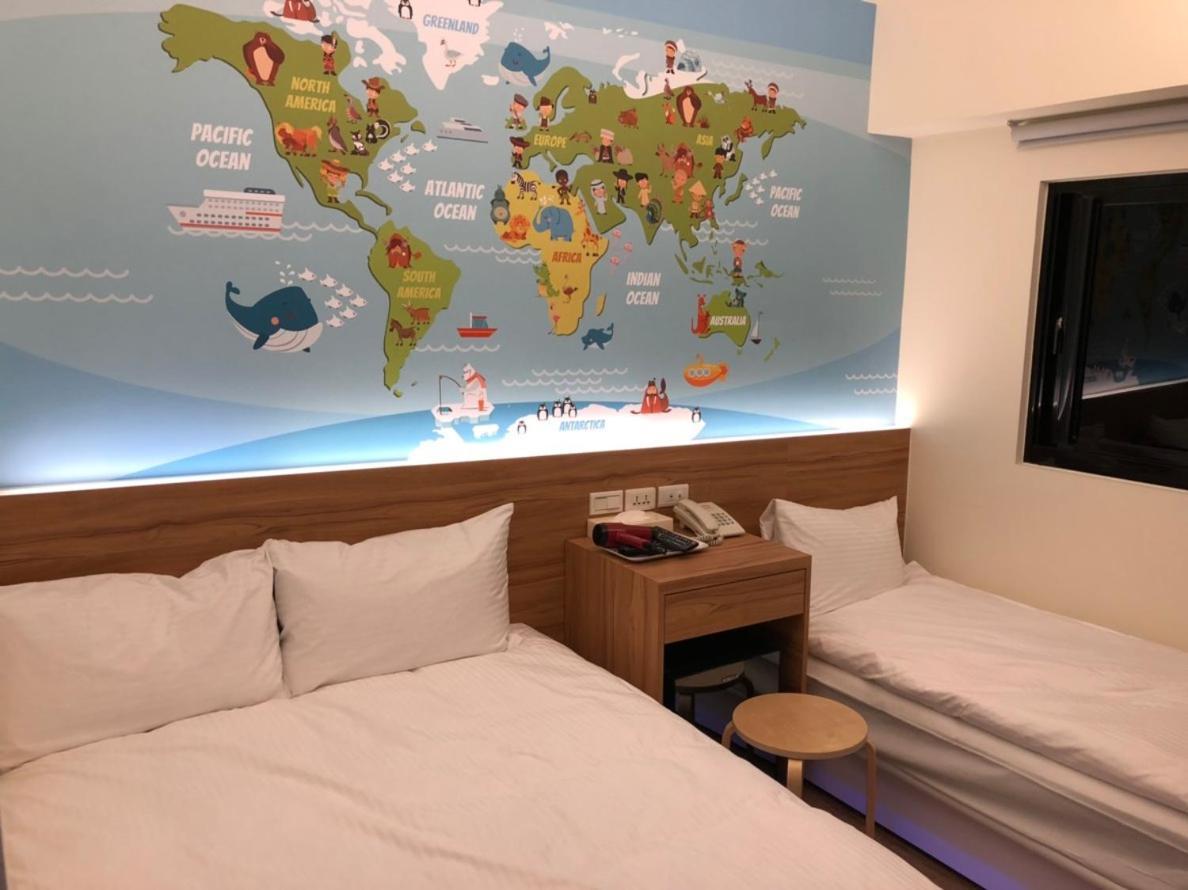 Haozhan Hotel Tchaj-pej Exteriér fotografie